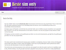 Tablet Screenshot of bestesimonly.net